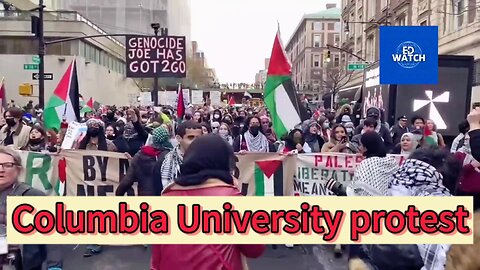 Columbia Clash: Protestors vs police