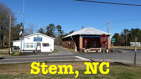 Stem, NC, Town Center Non-Walk & Talk - A Quest To Visit Every Town Center In NC