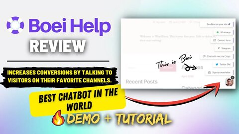 Boei Review [Lifetime Deal] | Is it really the Best Chatbot in the World?