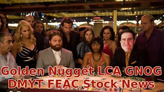 LCA Golden Nugget Online Gaming SPAC Stock Market News LIve NJ Aproval?