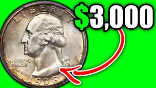 90% SILVER QUARTERS THAT ARE WORTH MONEY - 1938 WASHINGTON QUARTER VALUE