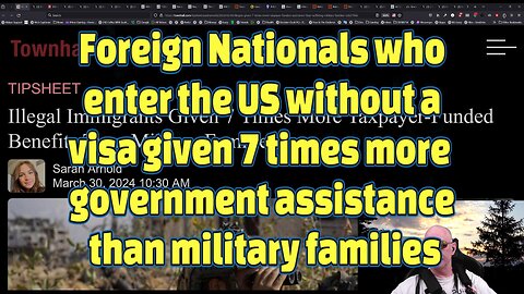Illegal Immigrants given 7X more assistance than military families-490