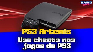 Artemis! Um gameshark grátis para PS3! Insira códigos facilmente nos jogos!