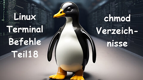 Linux terminal Kurs Teil 18 - chmod Verzeichnisse Rechte vergeben