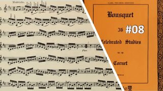 🎺🎺🎺 [TRUMPET ETUDE] BOUSQUET 36 Celebrated Studies for the Cornet - #08 por Helder Passinho Jr.