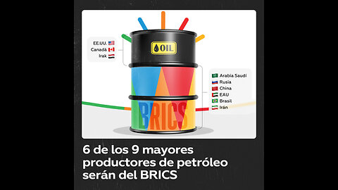 Los BRICS suman seis nuevos países y ya controlan el 42 % de la oferta mundial de crudo