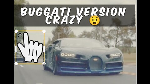 Buggati version doing Buggati things 😍💯