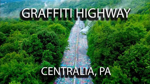Centralia Graffiti Highway - Lost Americana Art