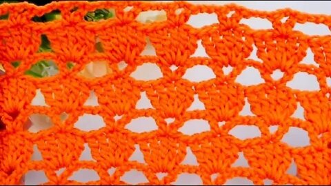 Wow amazing simple crochet shell stitch