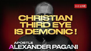 Christian 𝐓𝐇𝐈𝐑𝐃 𝐄𝐘𝐄 Is Demonic Not Prophetic! 👁𓂀🪬