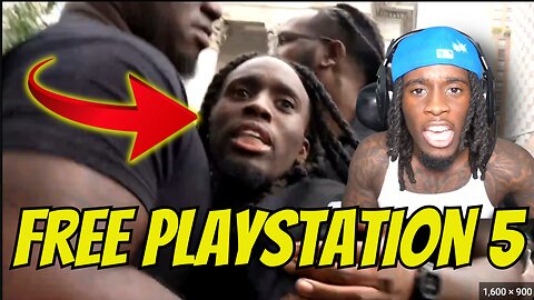 FREE PLAYSTATION ;KAI CENAT riot Shuts down NYC