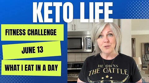 June 13 Fitness Challenge / Should You Take Exogenous Ketones / What I Eat In A Day