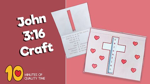 John 3:16 Valentine Craft