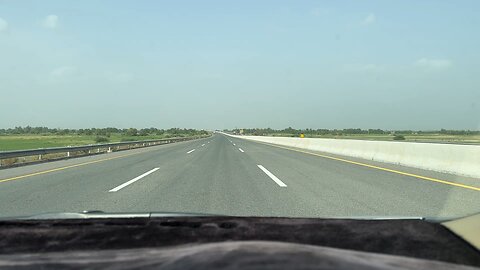 Beautiful view Pakistan motorway