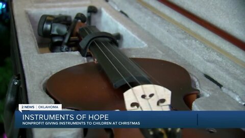 Instruments of Hope works to get instruments to kids at Christmas