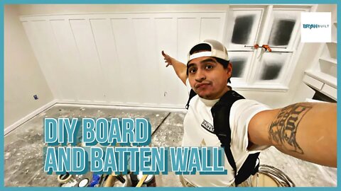 DIY Board and Batten wall | Under $50