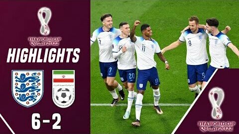 England vs Iran - Highlights FIFA World Cup Qatar 2022