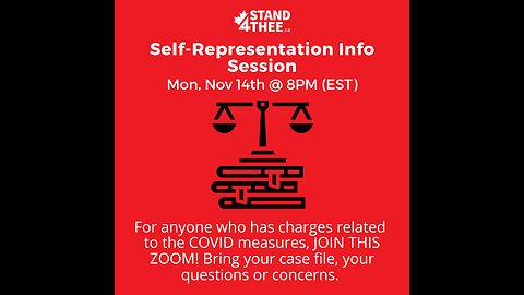 Stand4THEE Self-Representation Information Zoom Nov 14 2022