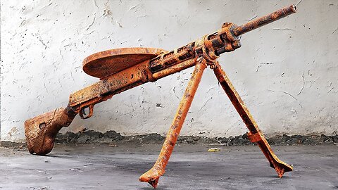 DP-27 - Old Machine Gun Restoration