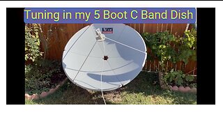 Tuning in My Prime Focus C band Dish