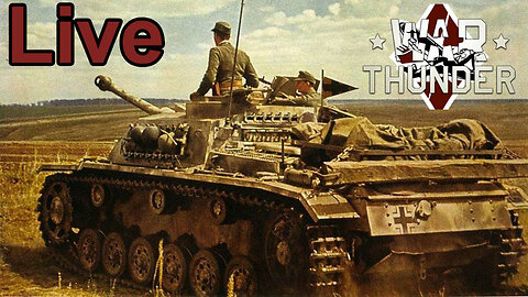 Historical Custom Battles - War Thunder - Live- Team G - WW II Tanks - Squad Play - Join Us