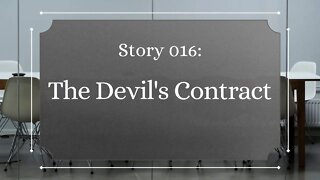 The Devil's Contract - The Penned Sleuth Short Story Podcast - 016