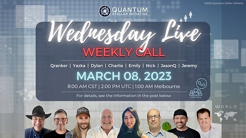 QSI Weekly Wed. Panel Call - ART OF WAR: WHITEHAT TAKEOVER OF CABAL AGENDA Part 2 (March 8, 2023)