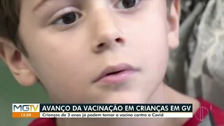 Crianças de 3 anos podem se vacinar contra a Covid 19 em Governador Valadares