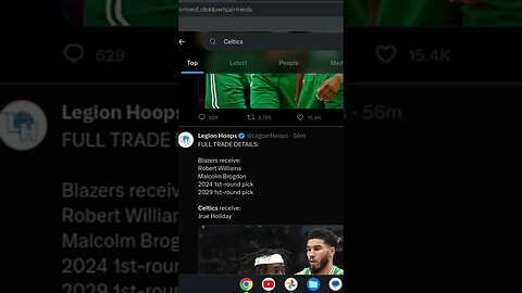 WHO WON THE TRADE?? BOSTON OR PORTLAND JRUE HOLIDAY A CELTIC!!! #explorepage #nba