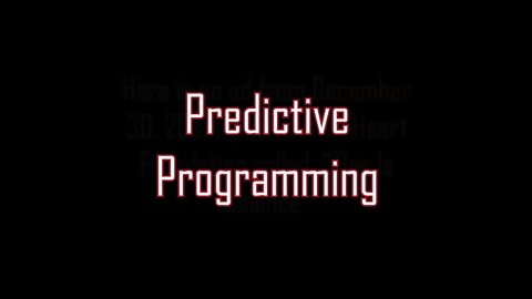 Predictive Programming