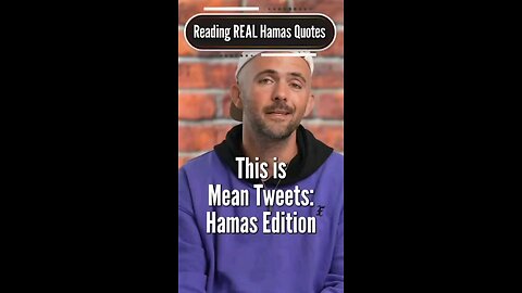 Mean Twits - Hamas addition