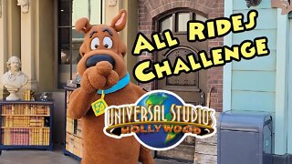 Universal Studios Hollywood On Wednesday Going On All The Rides Challenge