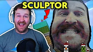 A Viewer Made My FACE in Minecraft!