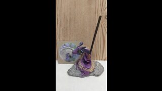 Making a Dragon Incense Holder