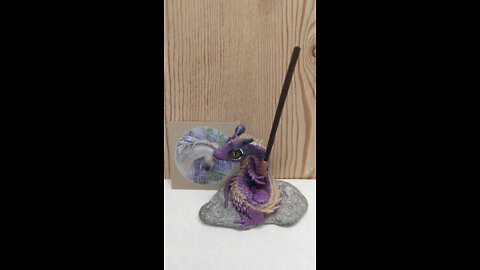 Making a Dragon Incense Holder
