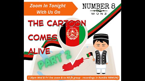 Ep 74 N8 Wed 30th Aug 23 The Cartoon Comes Alive Part 2