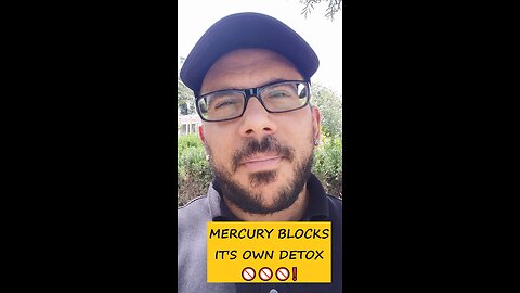 Mercury can block it own detox!