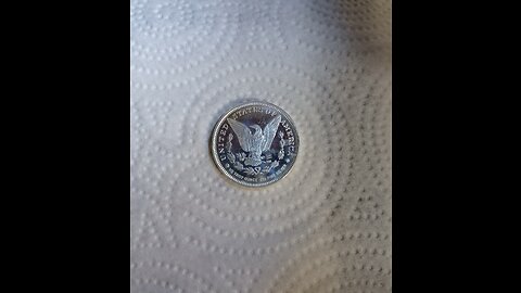 Highland Mint 1/2 Troy ounce Silver Morgan!