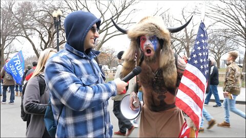 Interviewing People On January 6th At The Capitol