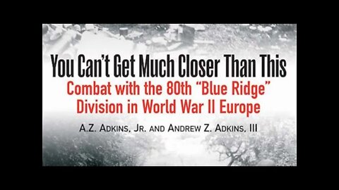 Author Andrew Adkins discusses his book You Can’t Get Much Closer Than This.