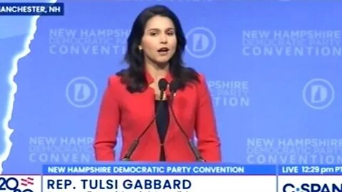 TULSI GABBARD "AS PRESIDENT I WILL STOP WAR MONGERS FROM BOTH PARTIES!"