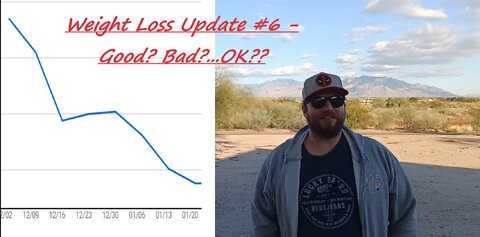 Weight Loss Update #6 - Good, Bad...OK?