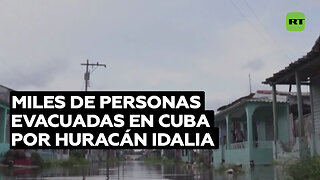 Idalia afecta a zonas occidentales de Cuba y se convierte en huracán en su paso hacia Florida