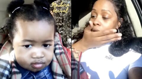 Remy Ma Daughter Remininsce Splashes Drink In Her Face! 😱