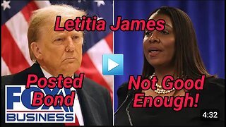 Letitia James now questioning Trump’s bond
