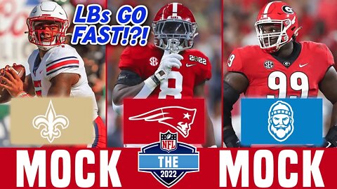 The GOAT House's 2022 NFL Mock Draft | Mock The Mock