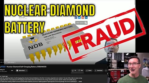 EEVblog 1579 - Nuclear Diamond Battery FRAUD Lawsuit by SEC!