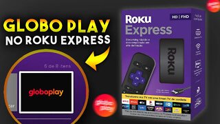 Como BAIXAR E INSTALAR GLOBO PLAY no ROKU EXPRESS