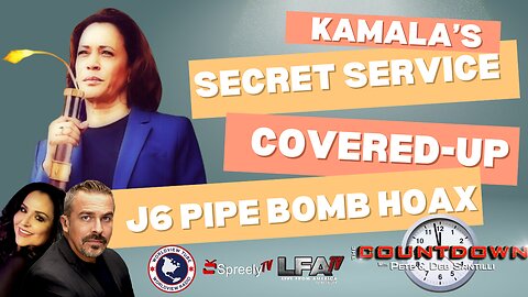 Report Confirms Kamala’s Secret Service Cover-Up Of J6 Pipe Bomb[The Pete Santilli Show #4184-8AM]