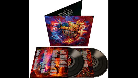 Judas Priest Invincible Shield Vinyl Unwrapping